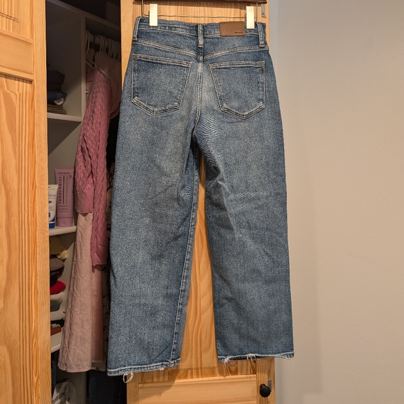 Madewell Slim Wide Leg Crop Jean Sizes 25 - Picture 2 of 3